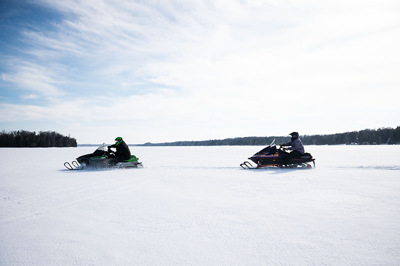 Snowmobiling