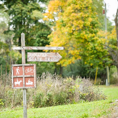 Trailhead for Ahnapee State Trail