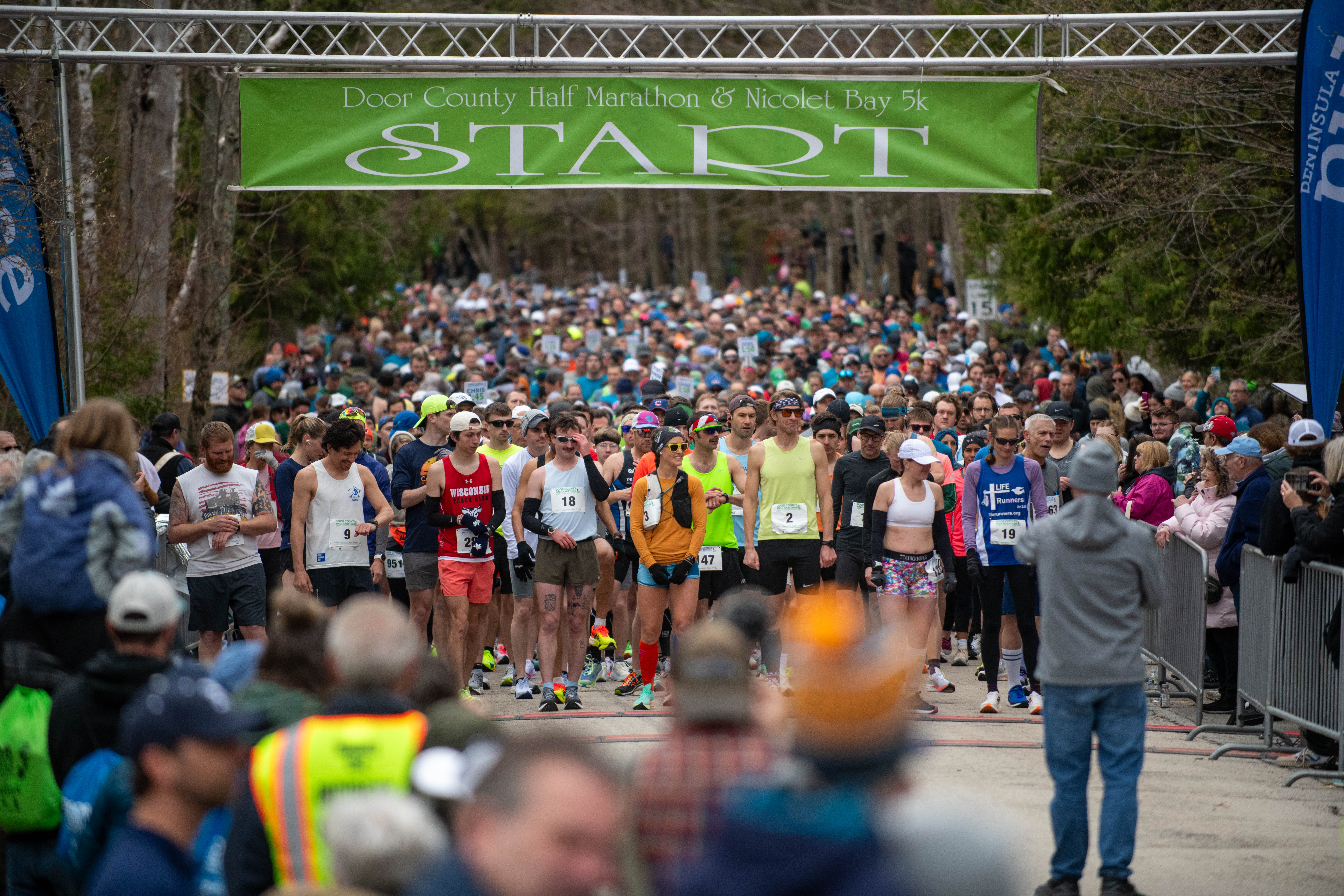 Door County Half Marathon & Nicolet Bay 5K - May 2nd