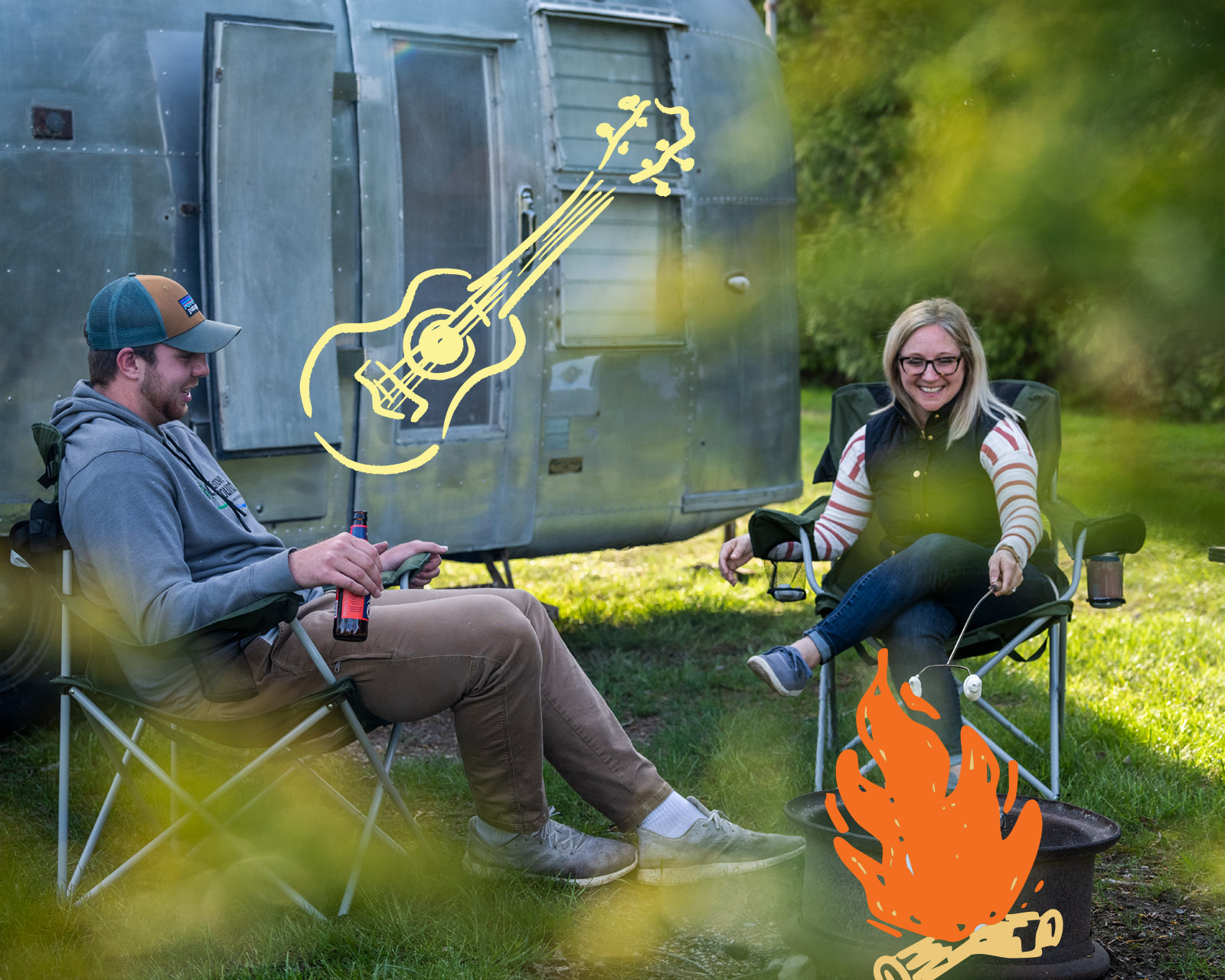 Camping in Door County