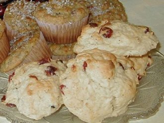 Plate of scones