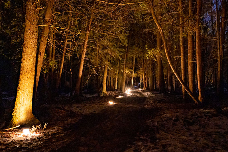 Candlelight Ski at Newport State Park